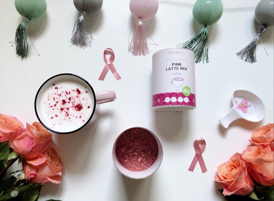 Pink latte Mix