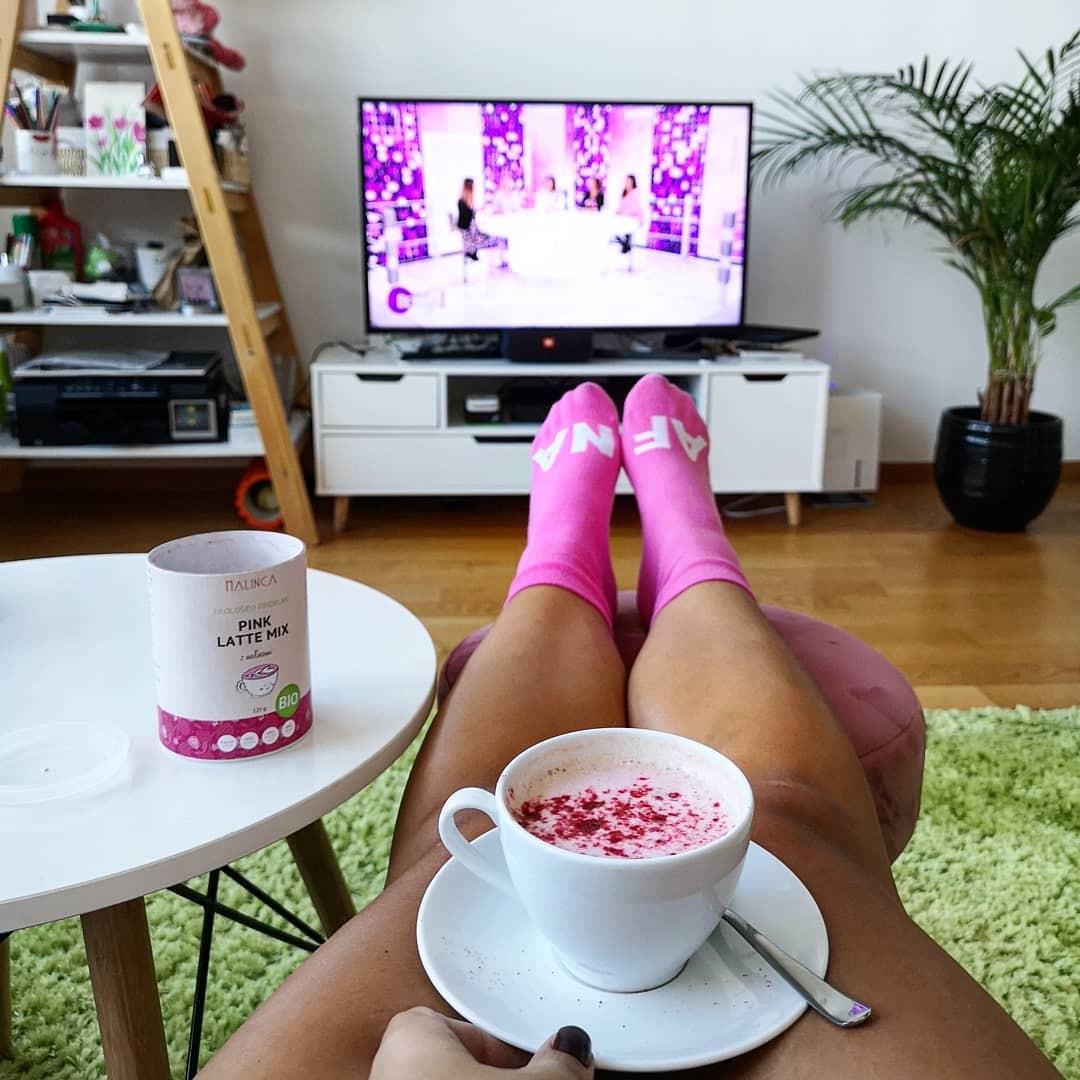 Pink latte Mix