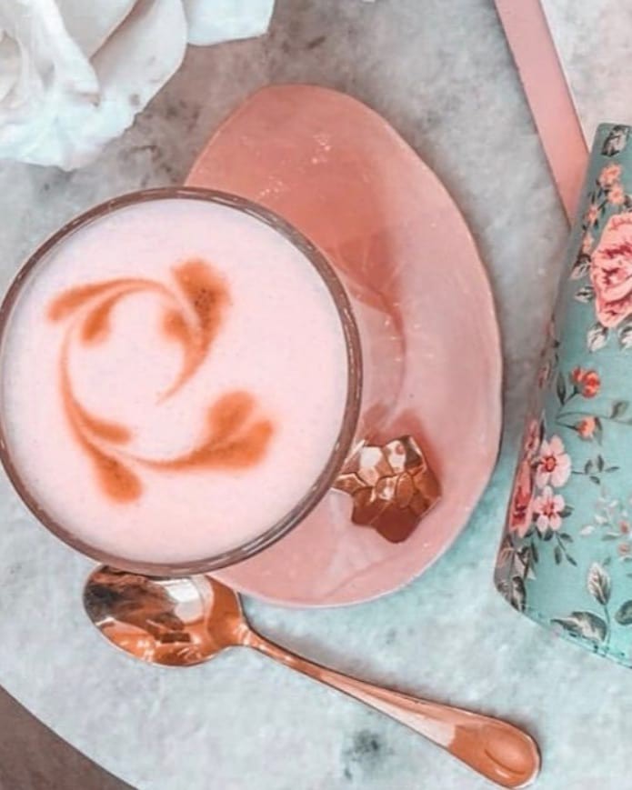 Pink latte Mix