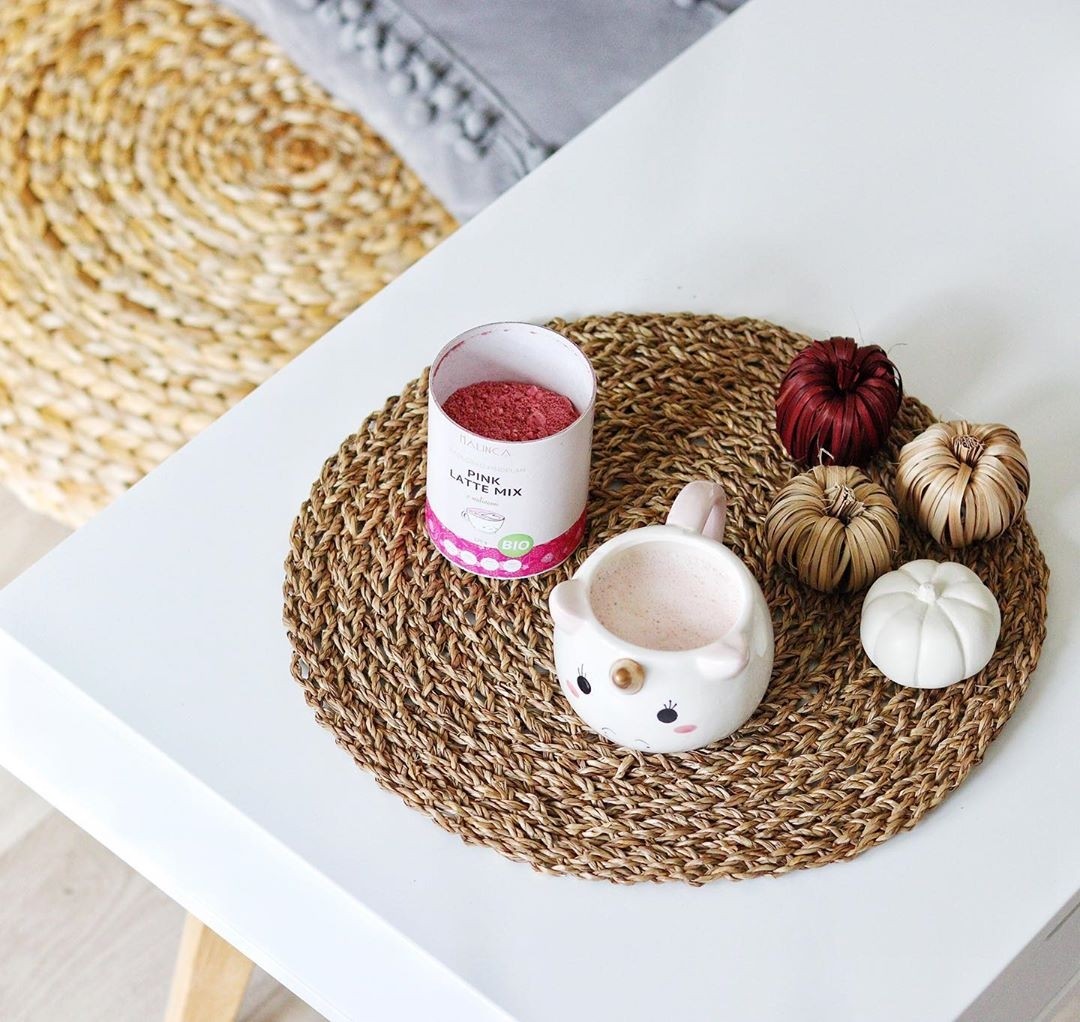 Pink latte mix