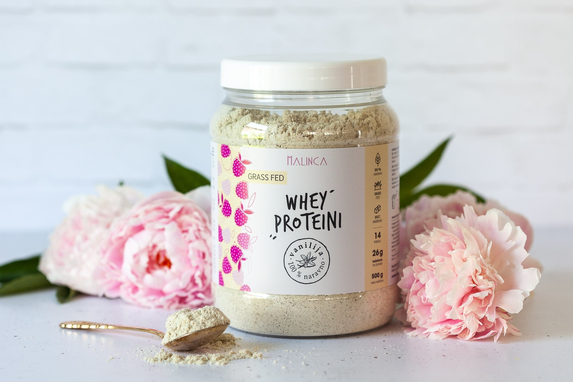 Protein (Eiweiß) Whey Vanille 500g