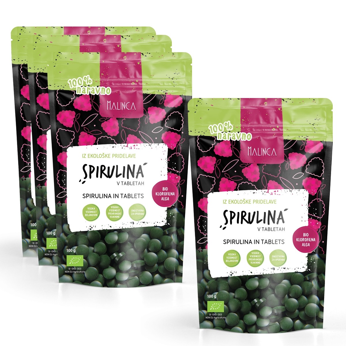Spirulina v tabletah