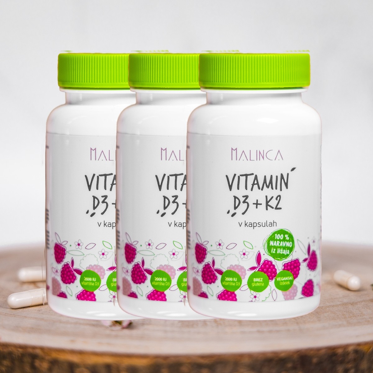 Vitamin D3 + K2