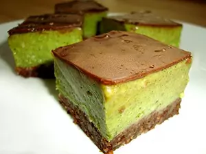 Presne čokoladno-mint kocke 