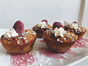 Muffini z goji jagodami