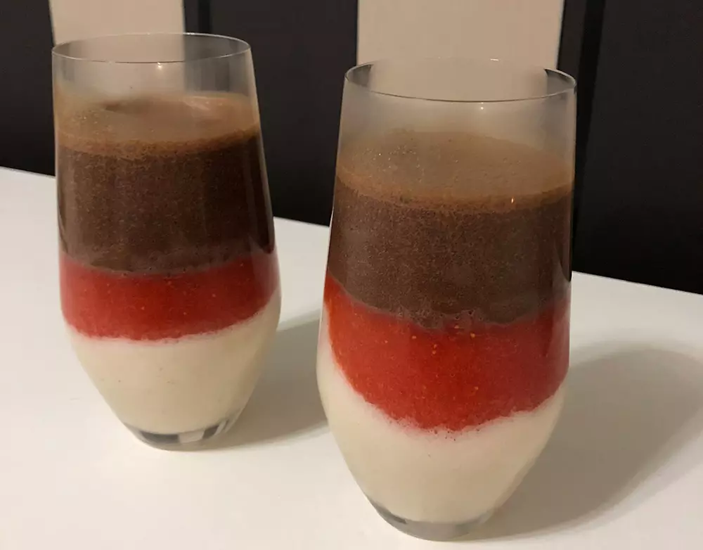 Dreifärbiger Pudding (ohne Kochen) | Blog | Malinca.de - Malinca.de