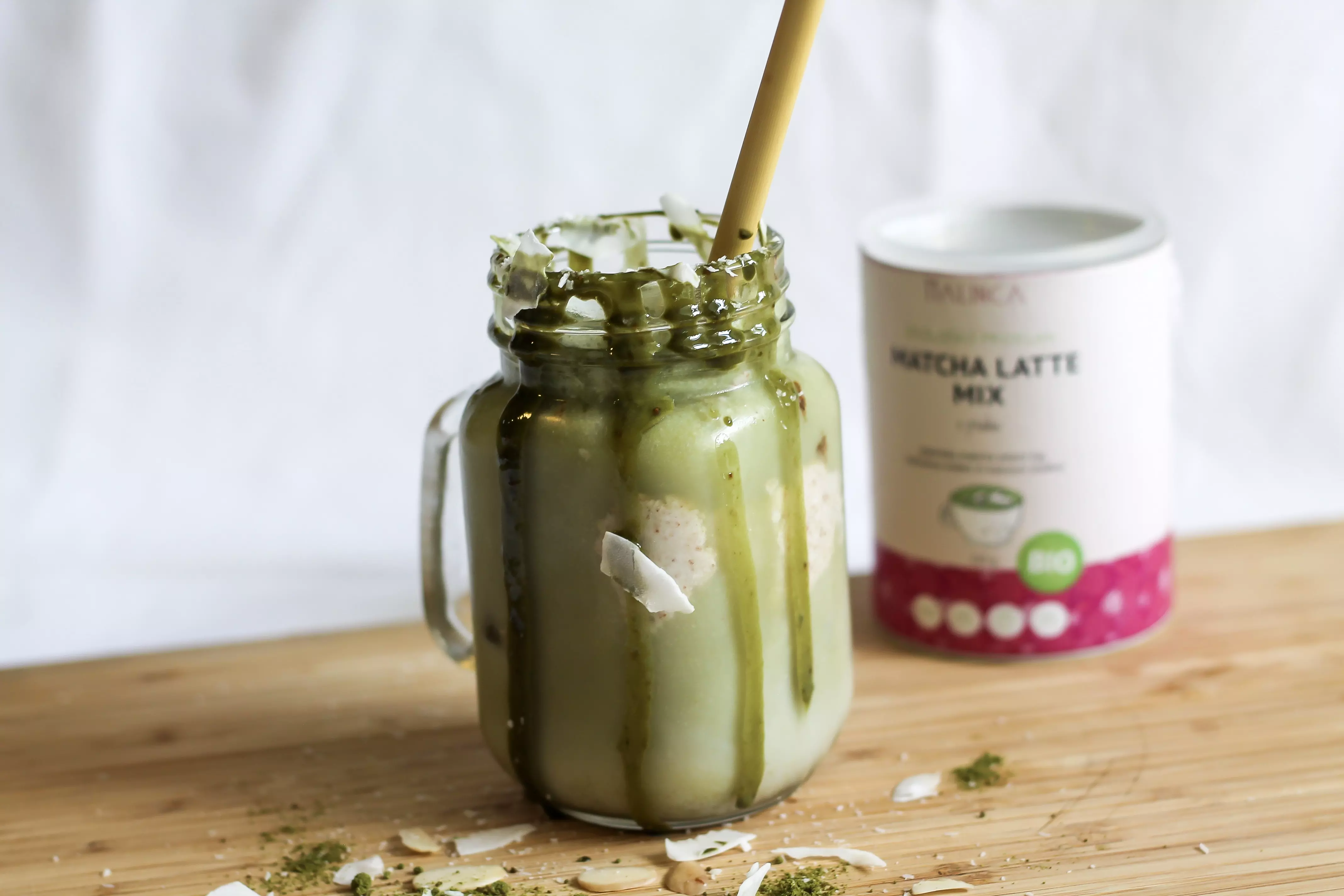 Ledeni napitek z Matcha latte mixom