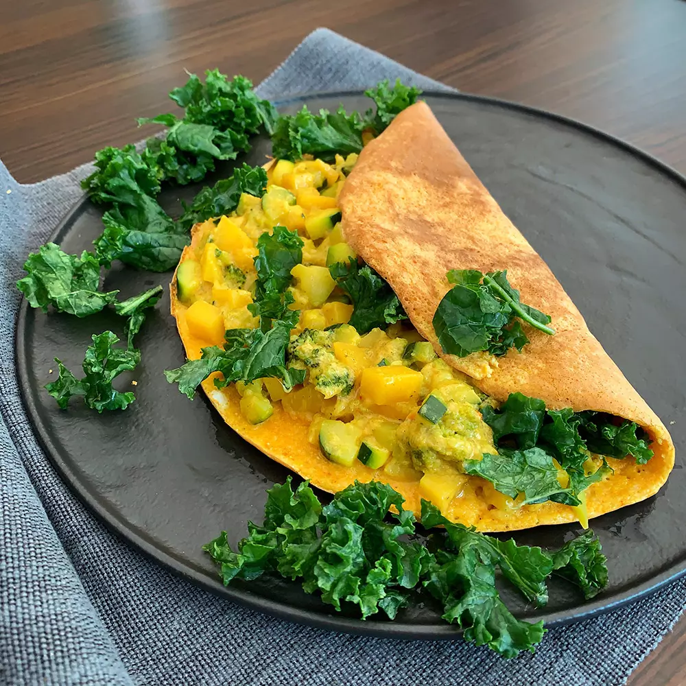 Kürbis-Tortilla (mit Gemüse) | Blog | Malinca.de - Malinca.de