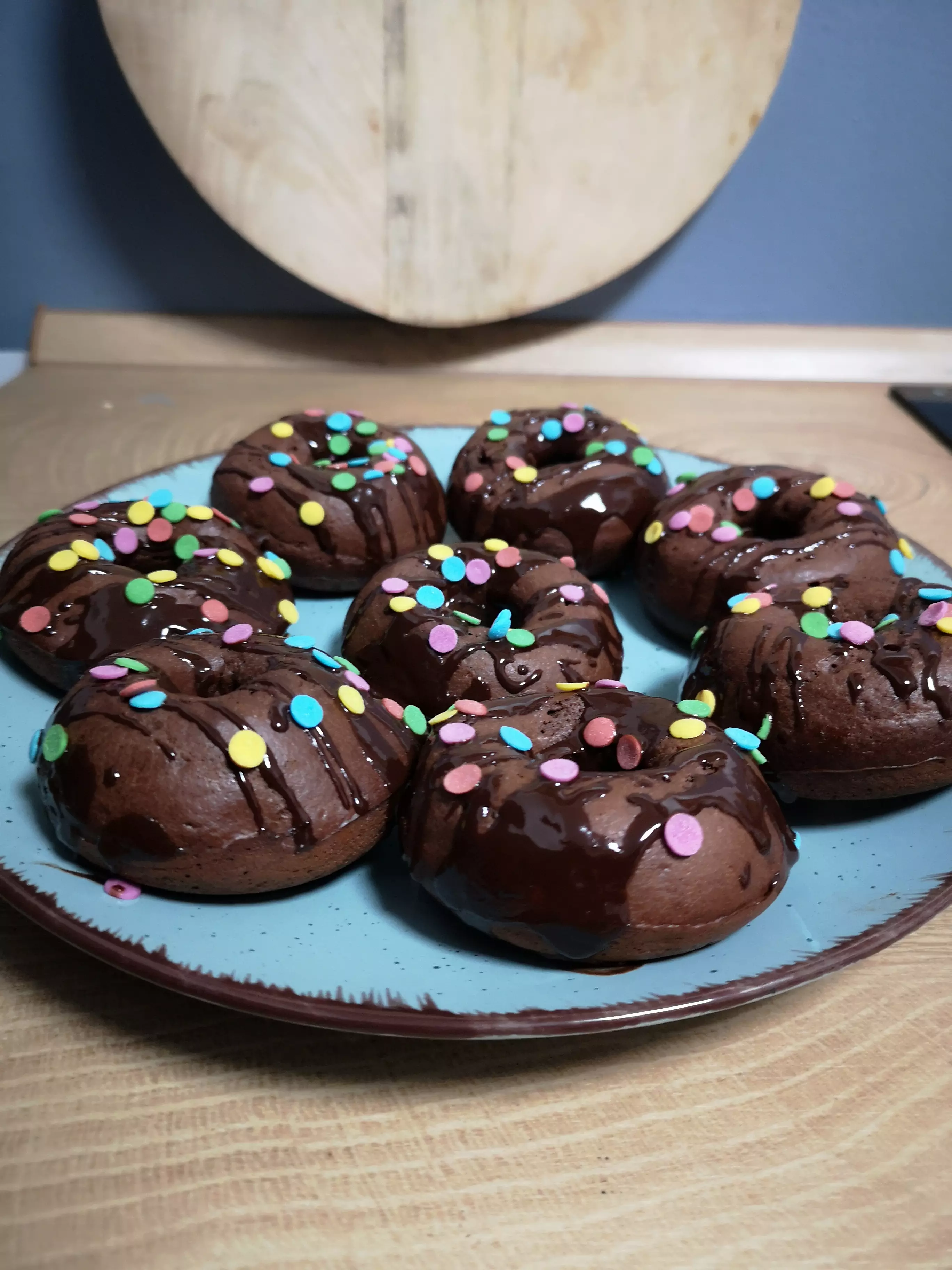 Schoko Donuts aus dem Ofen | Blog | Malinca.de - Malinca.de