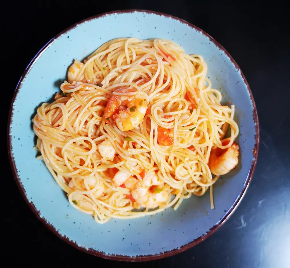 Pasta di gamberini 