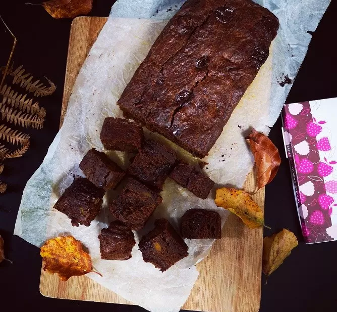 Pumpkin brownies