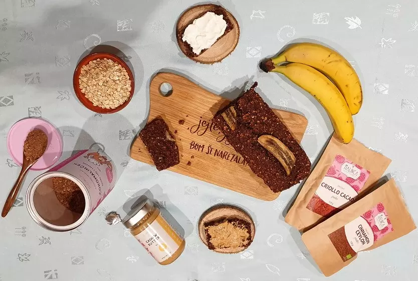 Čoko banana bread