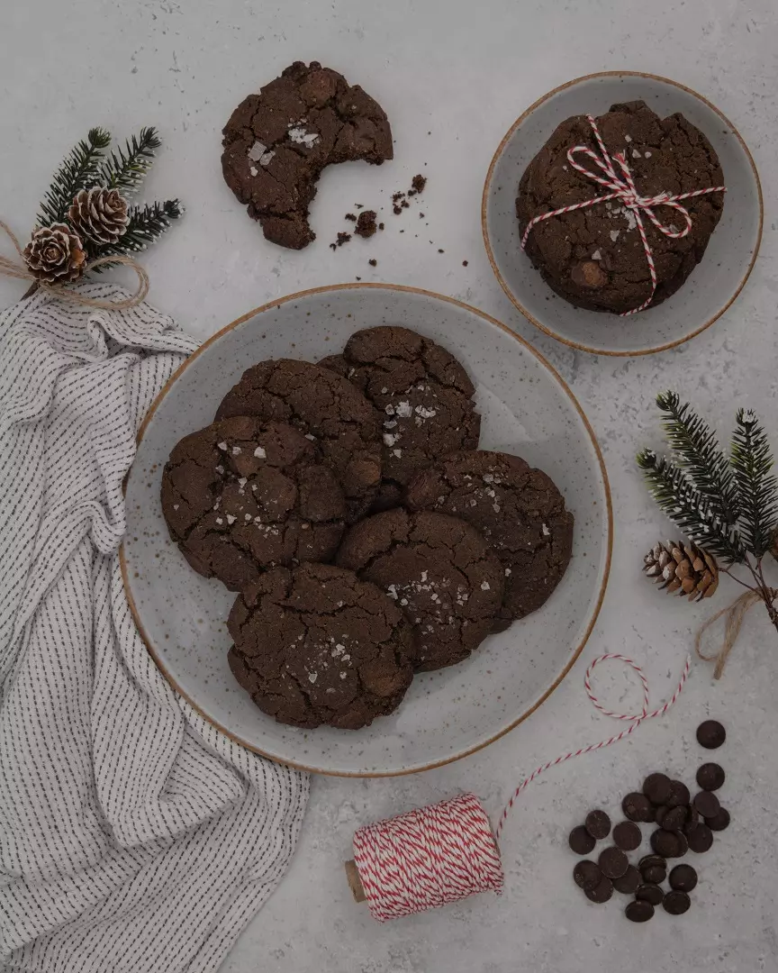 Veganski čokoladni piškoti