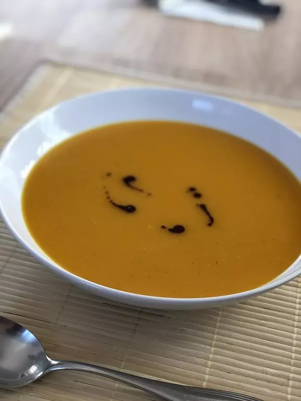 Hokkaidokürbis-Suppe
