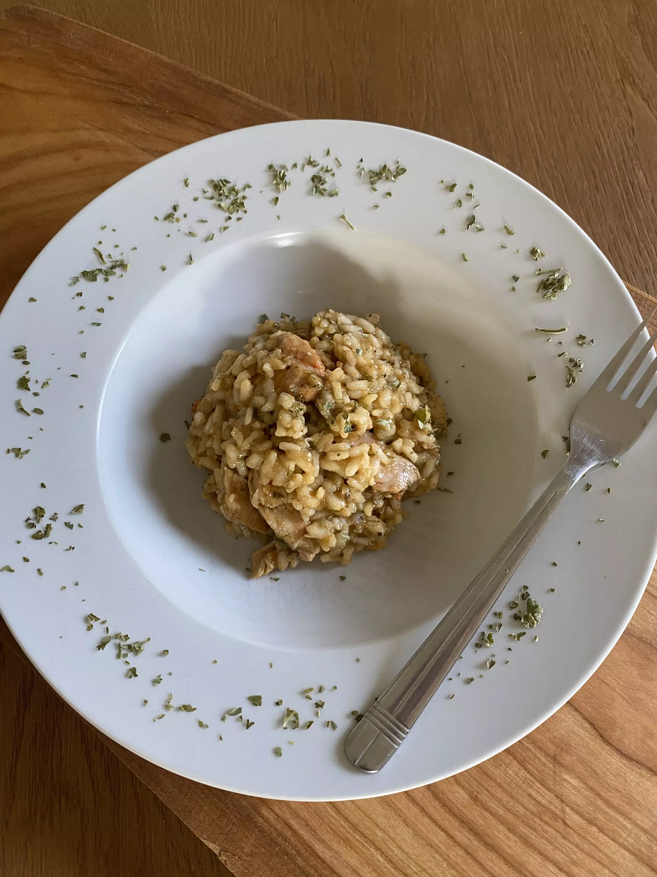 Rižota s piščancem in zelenjavo