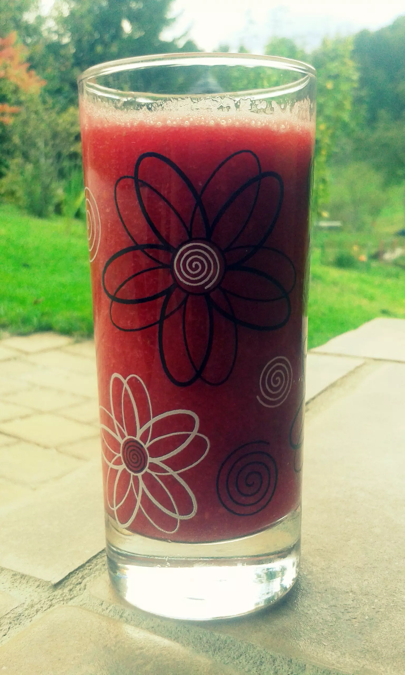 Domač sadni smoothie