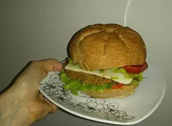 Zdravi veganski burger