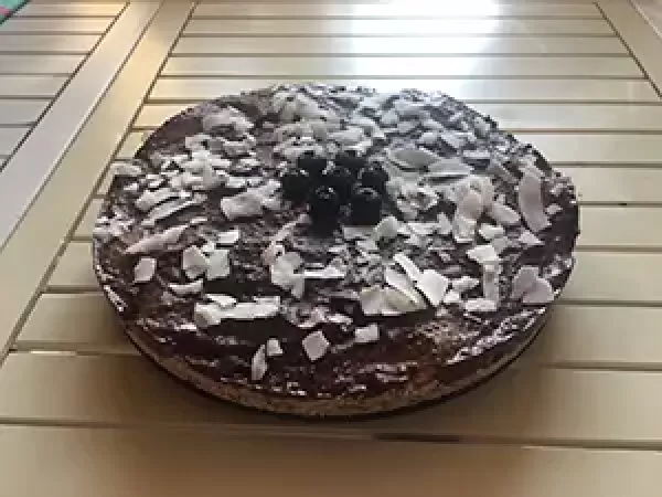 Presna torta s sadjem