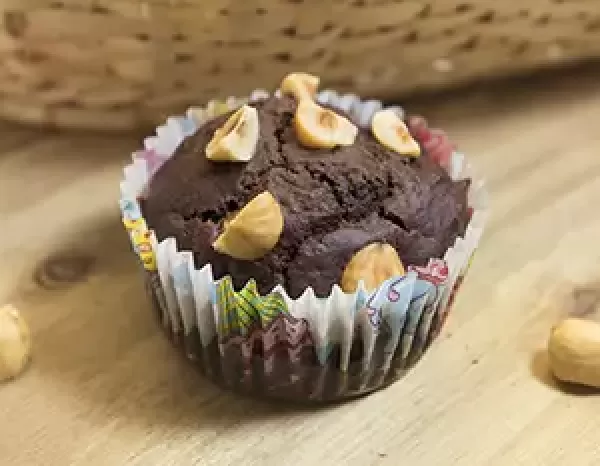 Čokoladni muffini z lešniki