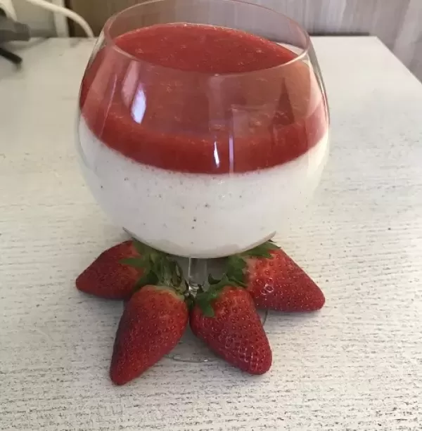 LCHF puding z glukomananom