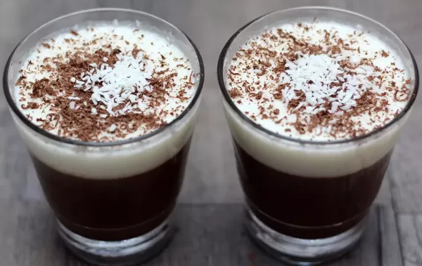 VIDEO: Schokoladen-Kokosnuss-Pudding