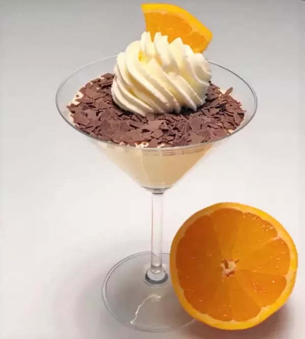 Pomarančni mousse (brez glutena) 