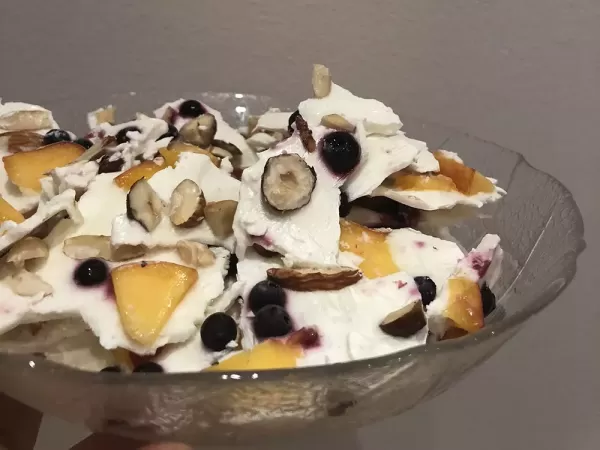 Zmrznjene jogurtove ploščice 