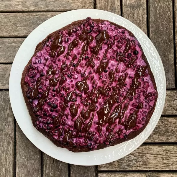 Proteinska čokoladna torta