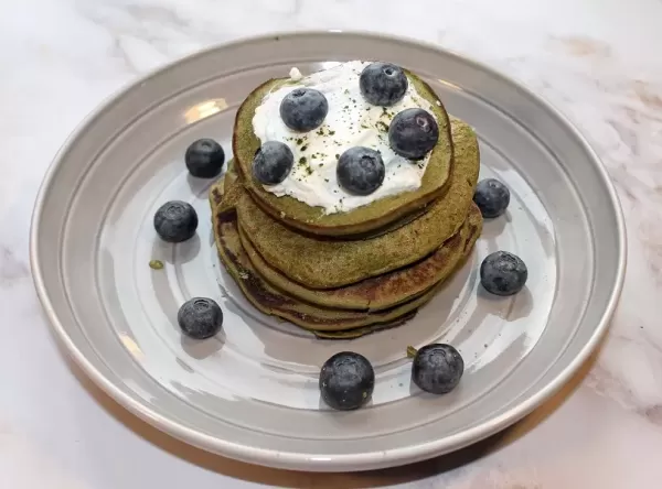 Matcha Pfannkuchen