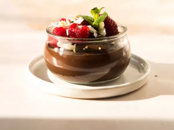 Veganski čokoladni mousse