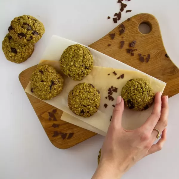 Matcha-Cookies
