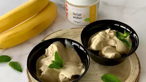 VIDEO: Hausgemachtes Mango-Eis ohne Zucker