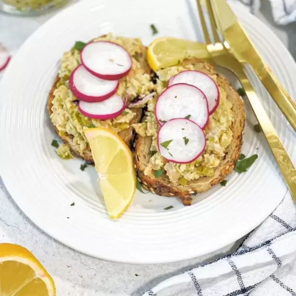 Veganer "Thunfisch" Aufstrich