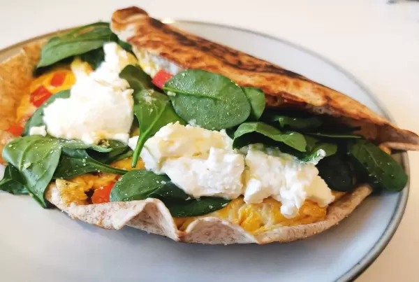 Tortilla mit Eiern