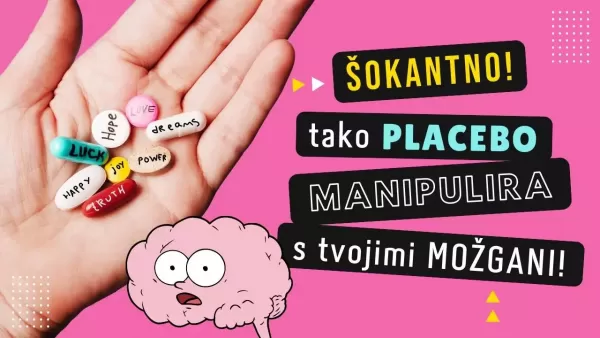 VIDEO: Tako placebo manipulira s tvojimi možgani