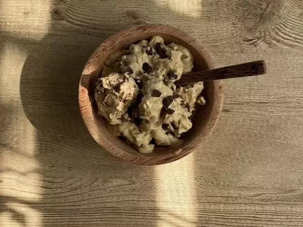 "Cookie dough" sladoled (Proteinski sladoled brez proteinskih praškov) 