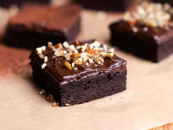 Einfache Schokoladenbrownies