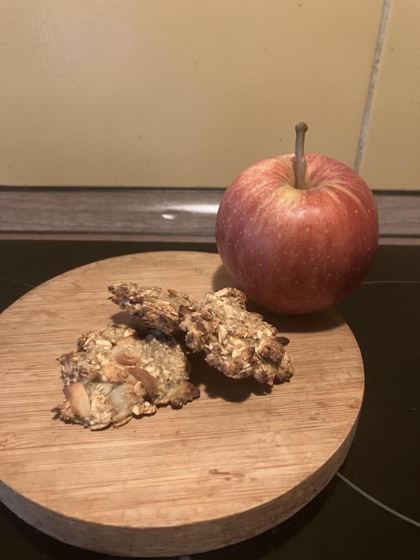 Ovseni piškotki s sadjem