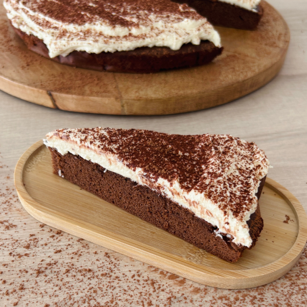 Fotografija Biskvit z mascarpone kremo