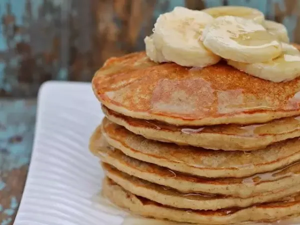 Fotografija Ovsene palačinke z banano