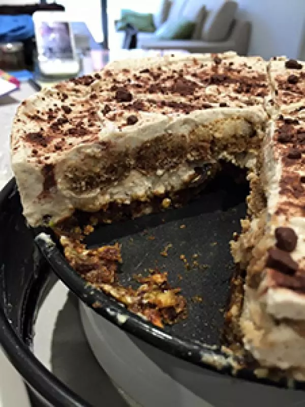 Fotografija Beljakovinski tiramisu