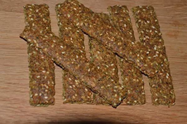 Hrustljave žitne ploščice s semeni