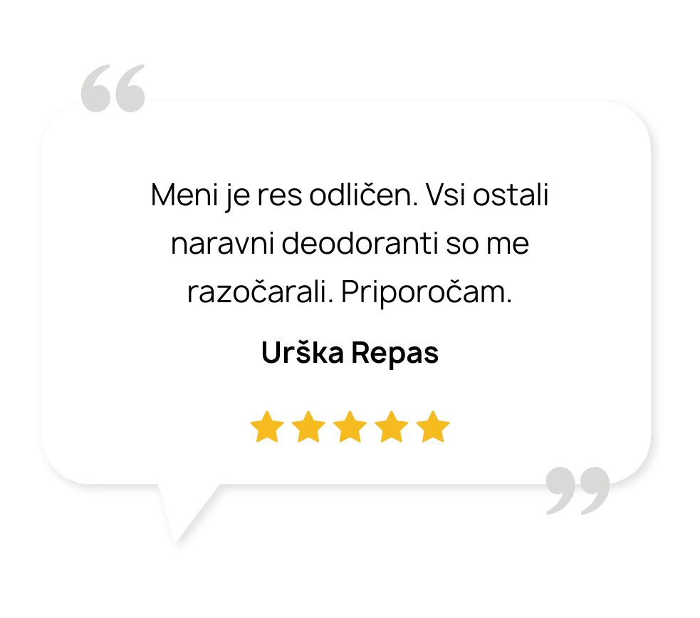 Naravni deodorant DeoBiotic 50 ml