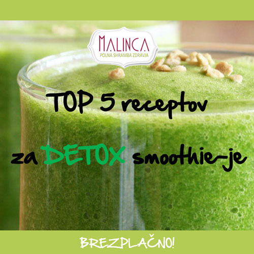TOP 5 receptov za detox smoothie-je