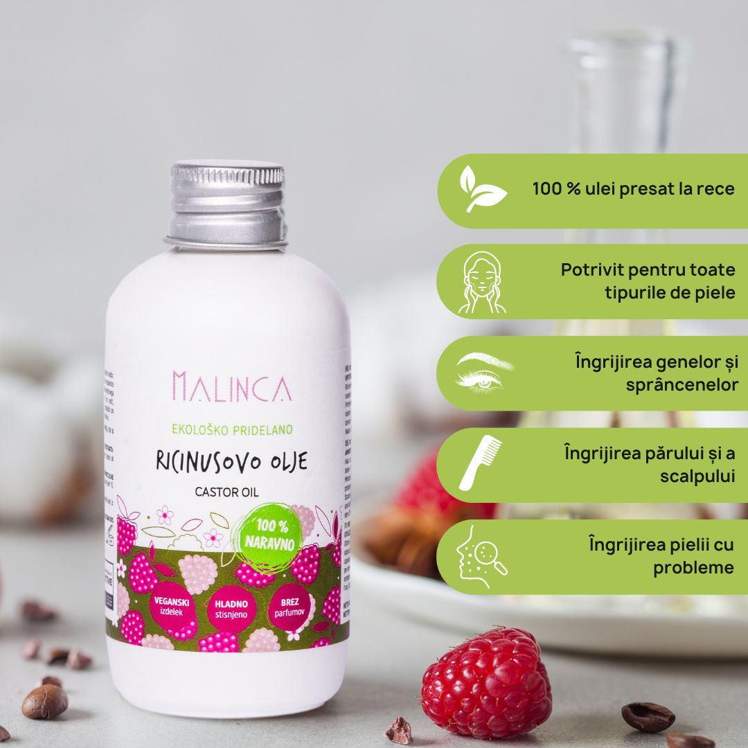Ricinusovo olje bio 100ml
