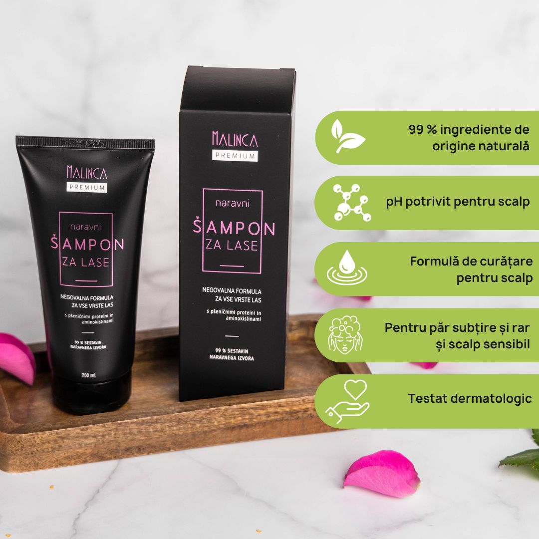 Șampon natural pentru