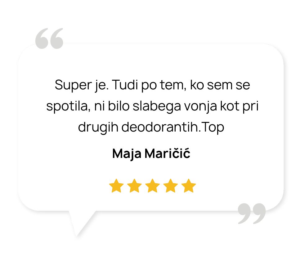 Naravni deodorant DeoBiotic 50 ml