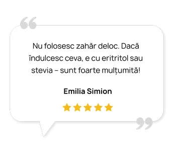 Eritritol - Îndulcitor de masă fără calorii
