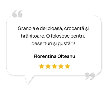Granola de casă cu zmeură