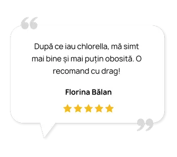 Chlorella în tablete bio